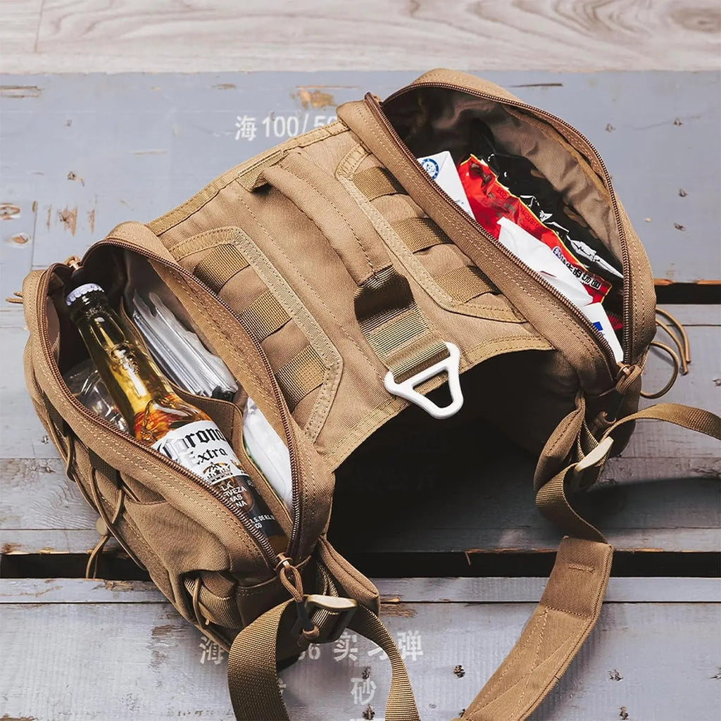 Dog Tactical Saddle Bag Camping Pack Large Dogs