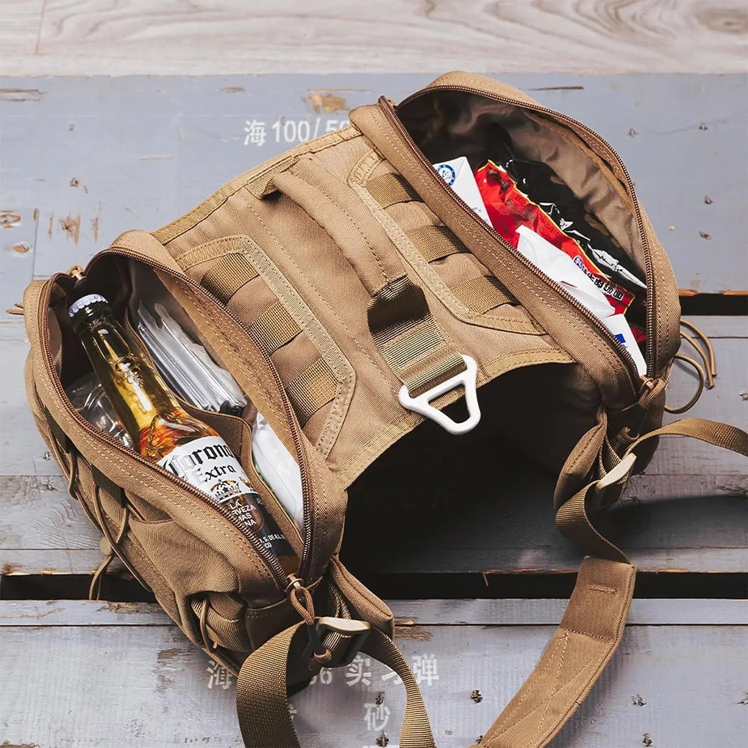 Dog Tactical Saddle Bag Camping Pack Large Dogs