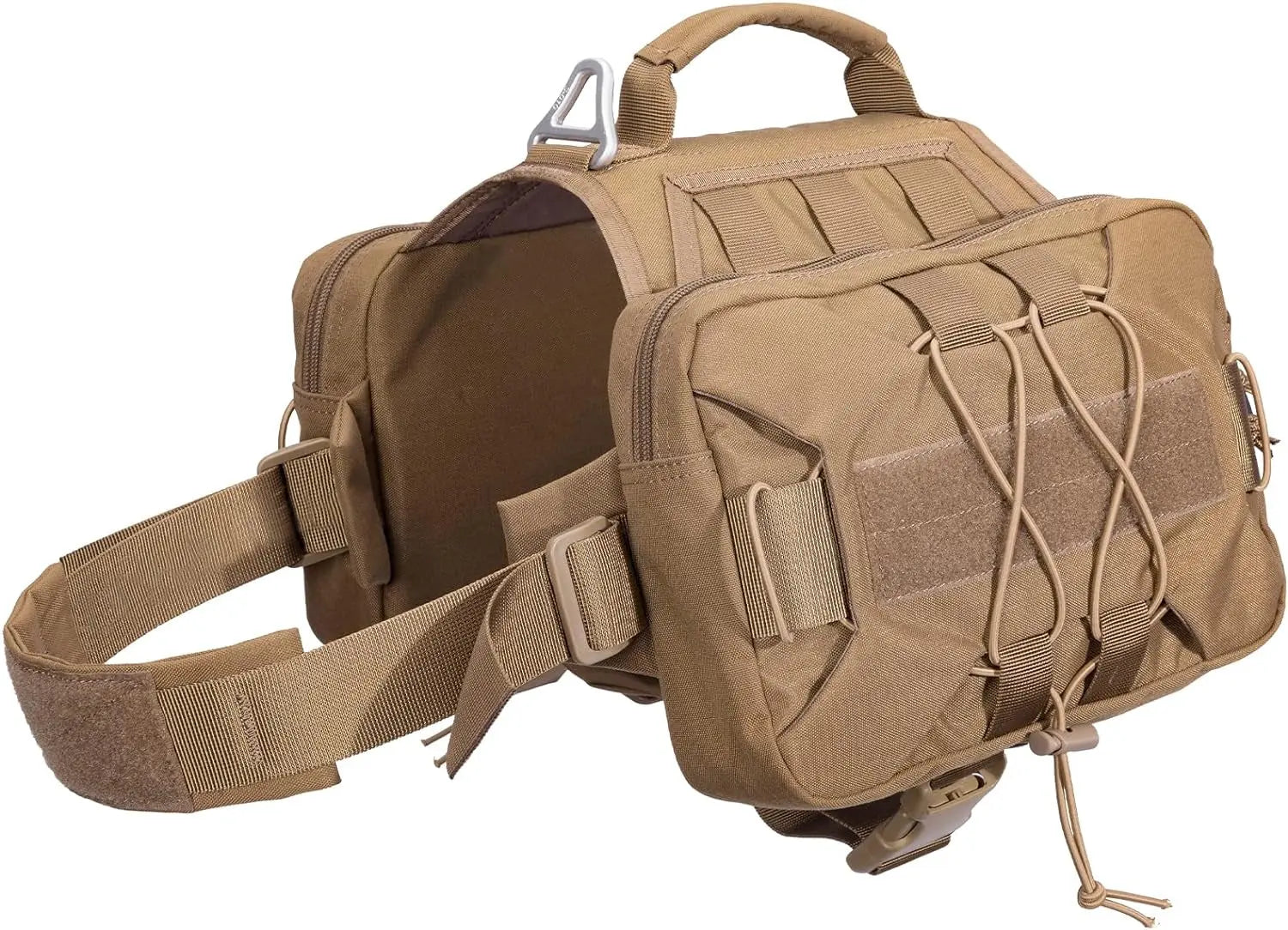 Dog Tactical Saddle Bag Camping Pack Large Dogs