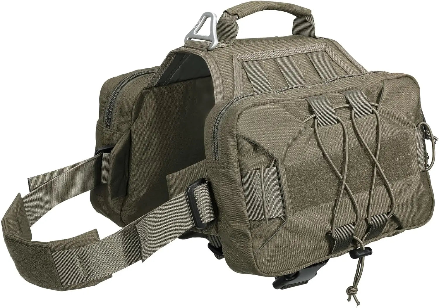 Dog Tactical Saddle Bag Camping Pack Large Dogs