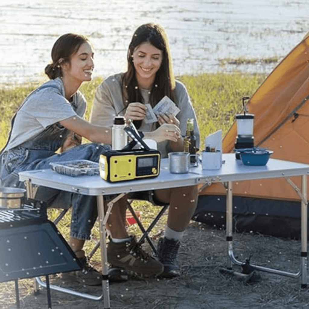 Emergency AMFM Radio with Weather Band / Flashlight / Power Bank
