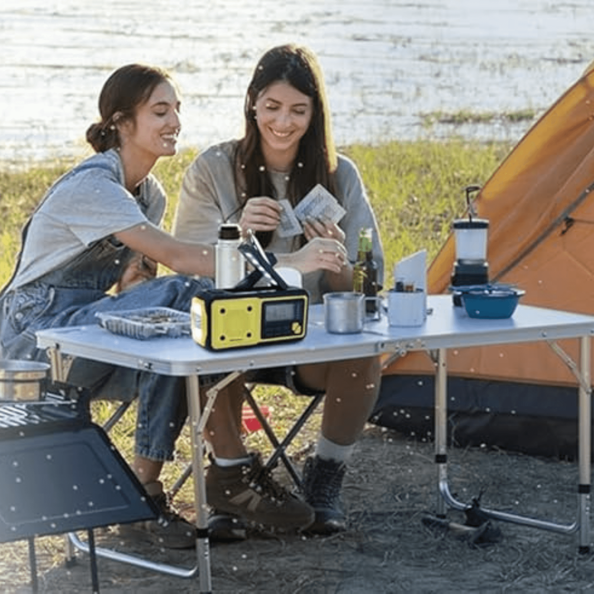 Emergency AMFM Radio with Weather Band / Flashlight / Power Bank