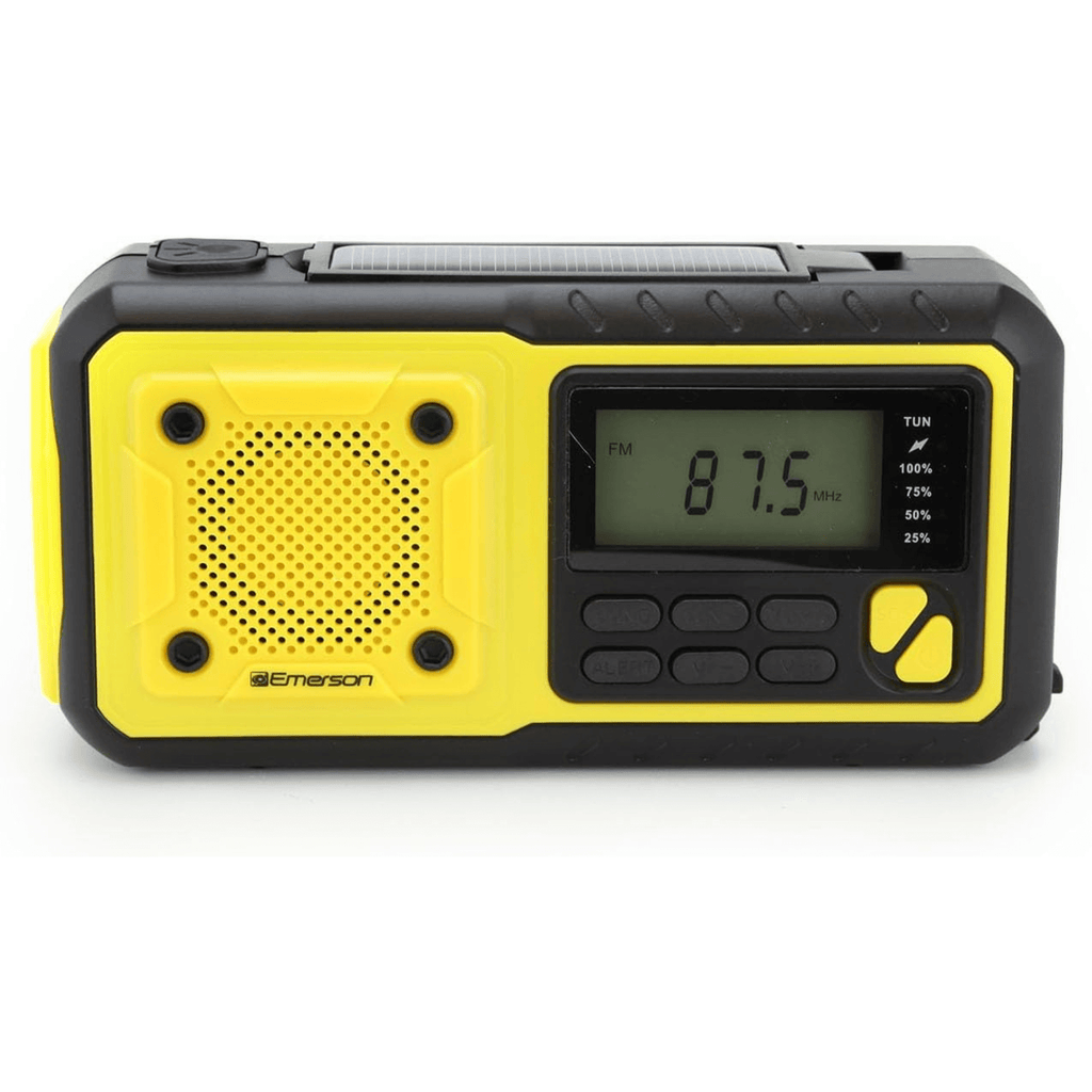 Emergency AMFM Radio with Weather Band / Flashlight / Power Bank