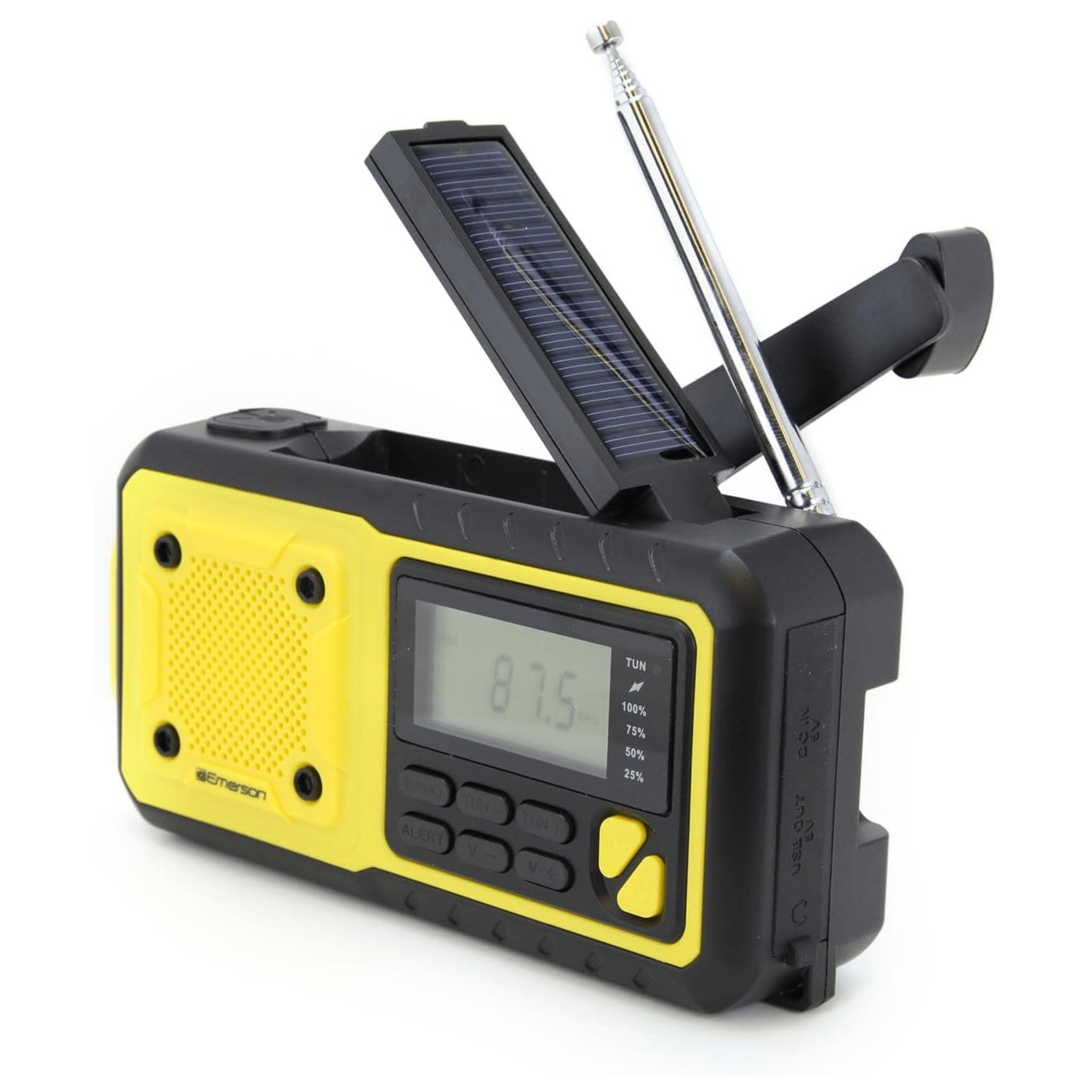 Emergency AMFM Radio with Weather Band / Flashlight / Power Bank