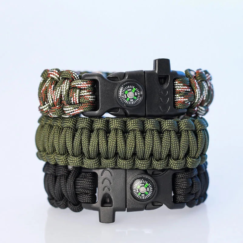 Multifunction Paracord Survival Bracelet