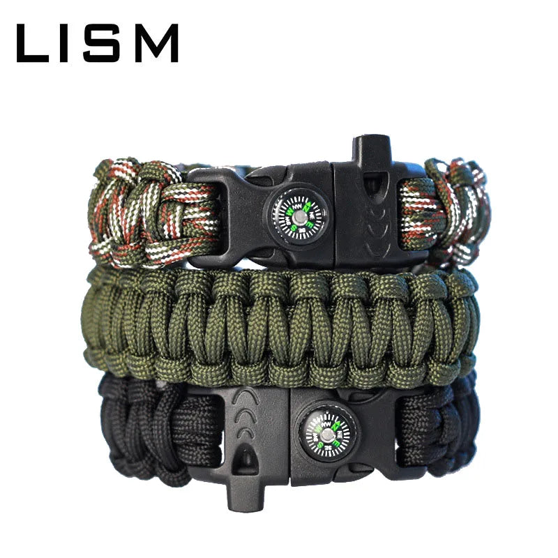 Multifunction Paracord Survival Bracelet