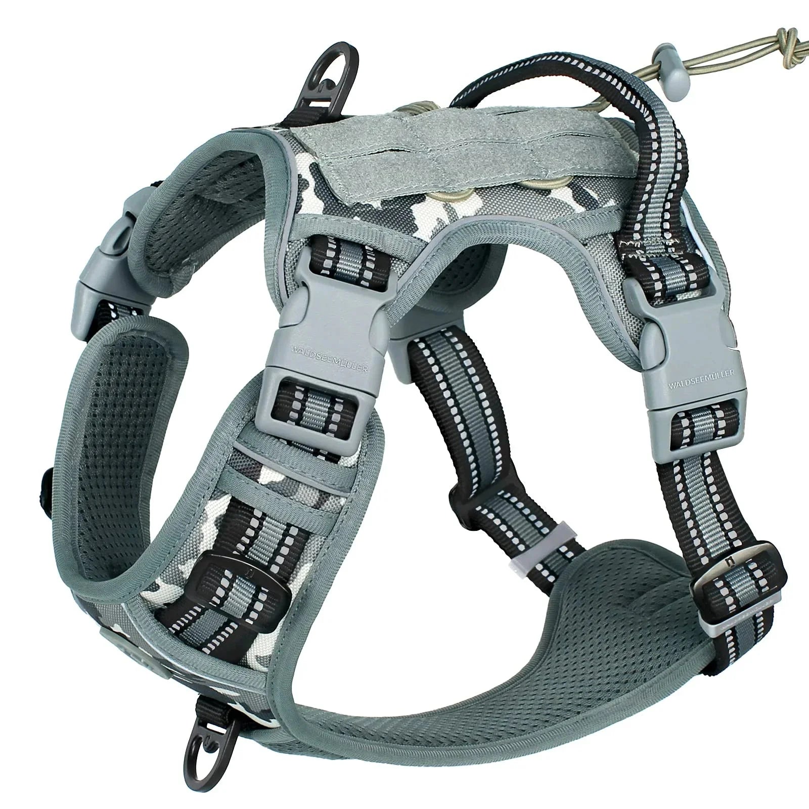 Tactical No-Pull Dog Harness for Medium & Large Dogs